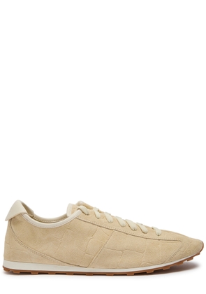 Jacquemus Les Tennis Textured Suede Sneakers - Ivory - 45 (IT45 / UK11)