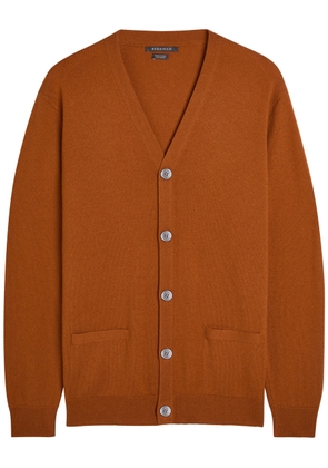Begg X CO Heriot Cashmere Cardigan - Orange - S