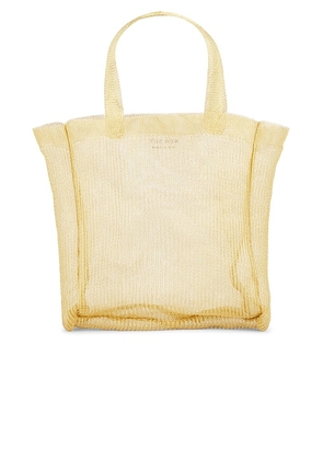 The Row Imogen Mini Tote in Gold - Yellow. Size all.