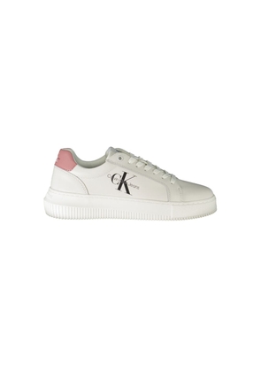 White Polyester Sneaker - EU40/US10