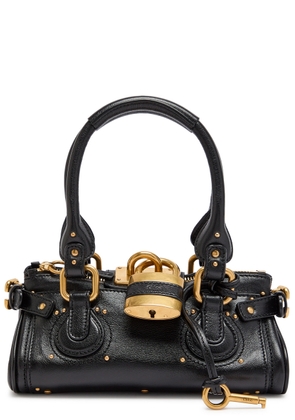 Chloe Paddington Small Grained Leather Shoulder bag - Black - One Size