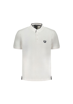 Gianmarco Venturi White Cotton Polo Shirt - XXL