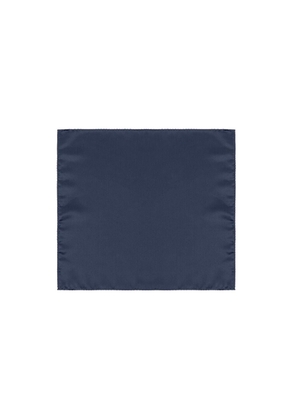 Blue Silk Pocket Square
