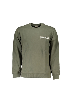 Green Cotton Sweater - XXL