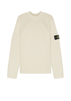 Stone Island Crewneck Sweater in Ivory - Ivory. Size XL/1X (also in M).
