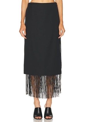 Sportmax Hiberis Skirt in Black - Black. Size 0 (also in 2, 4, 6).