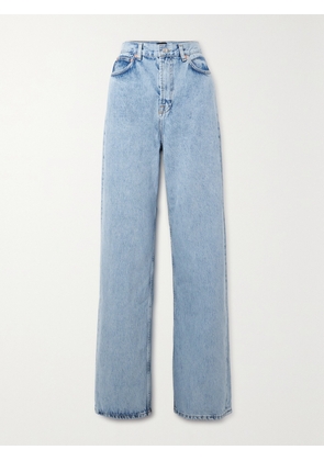 WARDROBE.NYC - Low-rise Boyfriend Jeans - Blue - 24,25,26,27,28,29,30,31,32