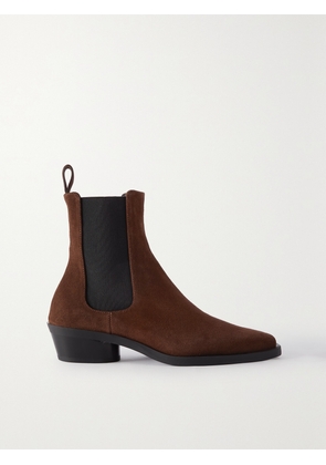 Proenza Schouler - Bronco Suede Chelsea Boots - Brown - IT36,IT36.5,IT37,IT37.5,IT38,IT38.5,IT39,IT39.5,IT40,IT40.5,IT41,IT42