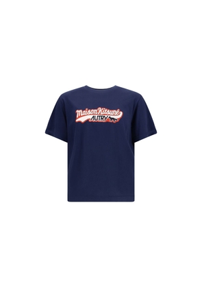 Cotton T-Shirt by Autry X Maison Kitsuné - XL