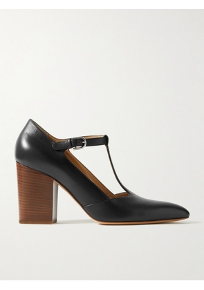 Gabriela Hearst - Triana Leather Mary Jane Point-toe Pumps - Black - IT35,IT35.5,IT36,IT37,IT37.5,IT38,IT38.5,IT39,IT39.5,IT40,IT40.5,IT41,IT42