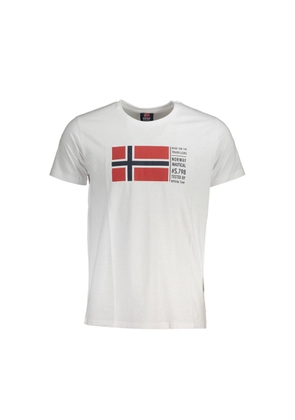 White Cotton T-Shirt - XL