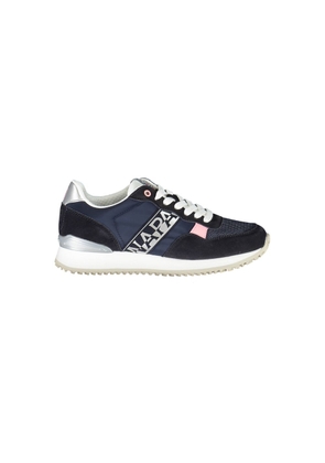Blue Polyester Sneaker - EU39/US9