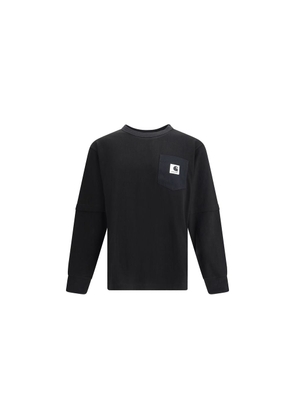 WIP Cotton Jersey L/S T-Shirt by Sacai x Carhartt - 2