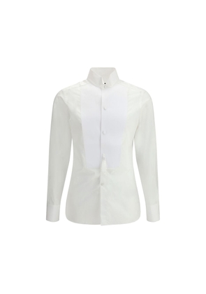 Tom Ford White Cotton Dress Shirt - 41