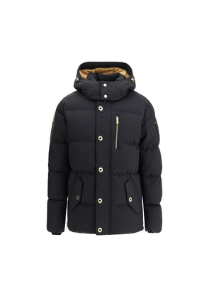 Moose Knuckles Black Cotton Coat - L