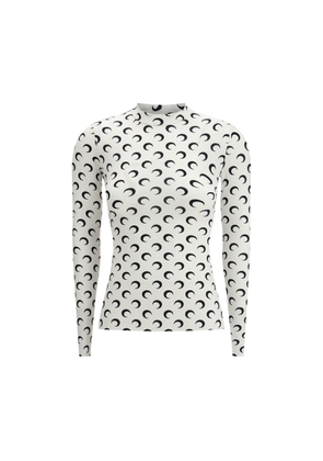 Marine Serre White Polyamide Top - XS