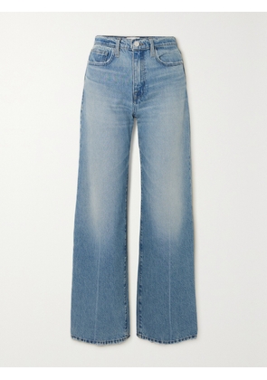 FRAME - + Net Sustain Le Jane High-rise Wide-leg Jeans - Blue - 23,24,25,26,27,28,29,30,31,32,33