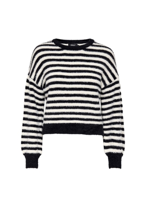 Black And White Acrylic Tops & T-Shirt - XL