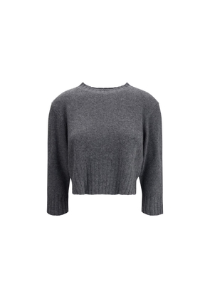 Cashmere Crop Sweater - S