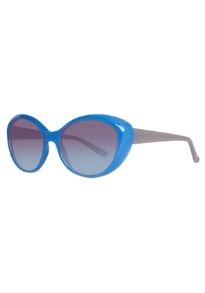 Blue Injected Sunglasses