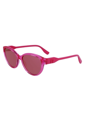 Purple Injected Sunglasses