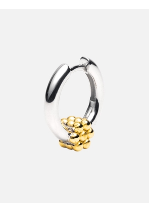 Beaded Flower Everyday Hoop