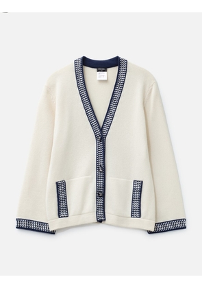 Cashmere V-Neck Knit Sweater