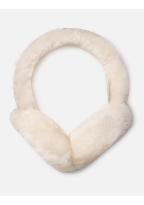 Sheepskin Embroidery Earmuff