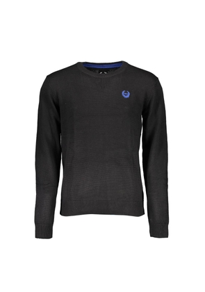 Gianmarco Venturi Black Cotton Sweater - XL