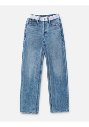 Trimming Slim Cut Jeans