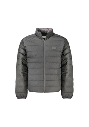 Black Polyamide Men Jacket - XXL