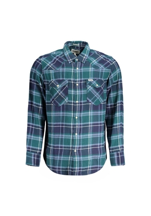 Green Cotton Shirt - M