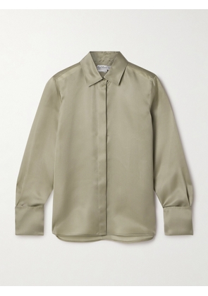 Max Mara - Nola Silk-organza Shirt - Green - UK 2,UK 4,UK 6,UK 8,UK 10,UK 12,UK 14,UK 16,UK 18