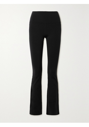 Alo Yoga - Airbrush Stretch Flared Leggings - Black - xx small,x small,small,medium,large
