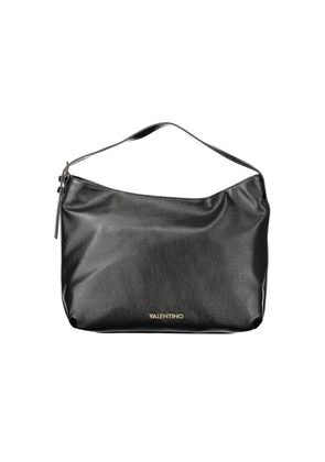 Black Polyethylene Women Handbag