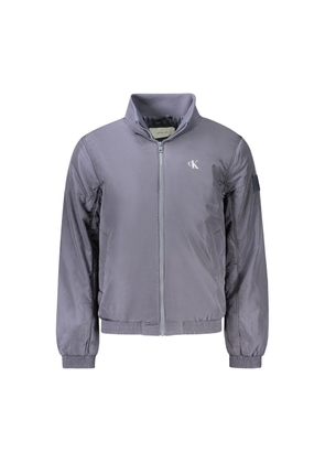 Blue Polyamide Men Jacket - XL