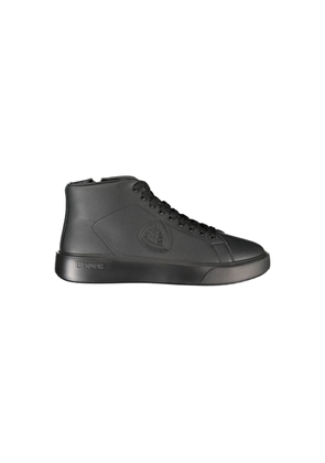 Blauer Black Leather Men Sneaker - EU46