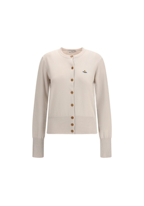 Vivienne Westwood White Cotton Cardigan - M