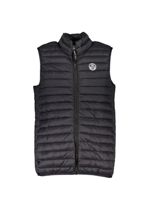 Black Polyamide Men Jacket - XXL