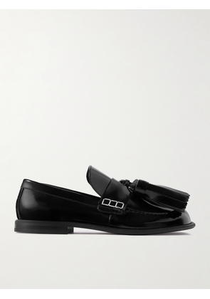 JW Anderson - Tassel Embellished Patent-leather Loafers - Black - IT36,IT36.5,IT37,IT37.5,IT38,IT39,IT39.5,IT40,IT40.5,IT41