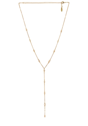 Ettika Necklace in Metallic Gold.