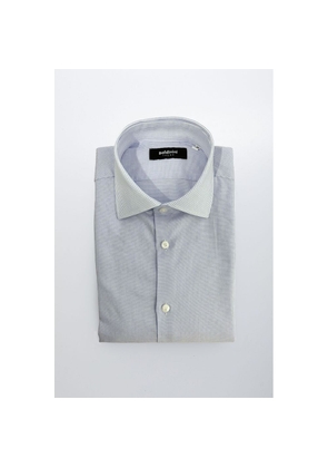 Baldinini Trend Light Blue Cotton Shirt - XL
