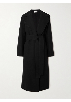 The Row - Malika Belted Wool-blend Coat - Black - US0,US2,US4,US6,US8