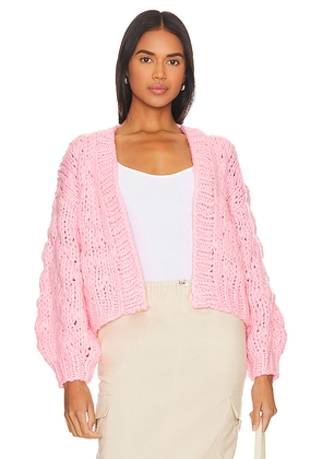 Callahan Gigi Cardigan in Pink. Size XL. Also in L.