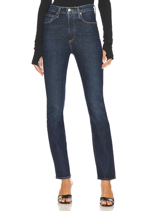 AGOLDE Freya Ultra High Rise Slim Jeans in Denim-Medium. Size 33. Also in 34.