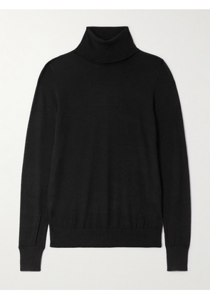 TOTEME - Wool-blend Turtleneck Sweater - Black - xx small,x small,small,medium,large,x large