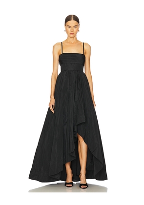 Cinq a Sept Violetta Gown in Black. Size 00. Also in 0, 2, 4.