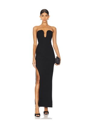 ELLIATT Eden Maxi Dress in Black. Size M. Also in L, S, XL.