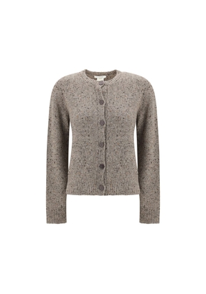 The Row Beige Cashmere Cardigan - M