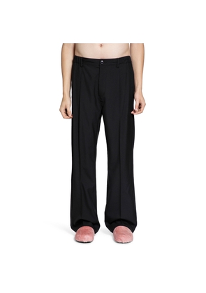 Wool Tailored Trousers with Pleats